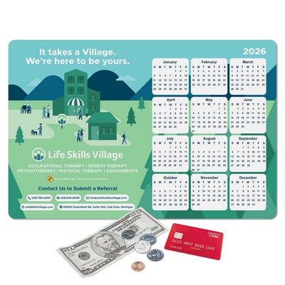 Vynex® DuraTec® Calendar Counter Mat-10"x15"x1/8"